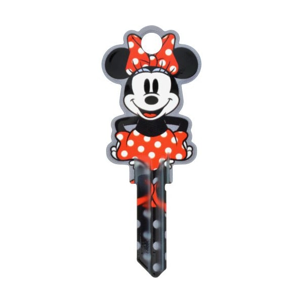 Hillman HILLMAN Disney Minnie Mouse House/Padlock Universal Key Blank SC1 Double, PK5 88796 - main